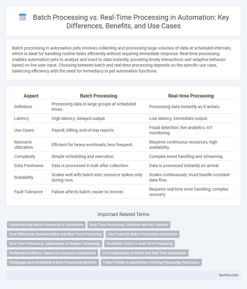 Batch Processing vs. Real-Time Processing in Automation: Key Differences, Benefits, and Use Cases