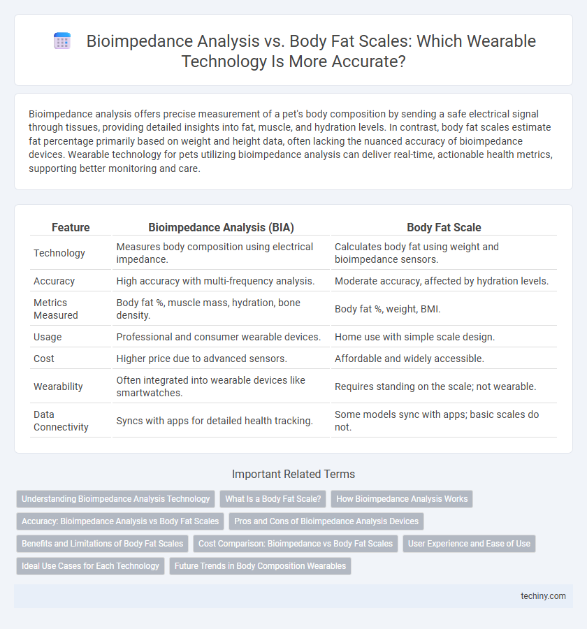 Bioimpedance Analysis vs. Body Fat Scales: Which Wearable Technology Is More Accurate?