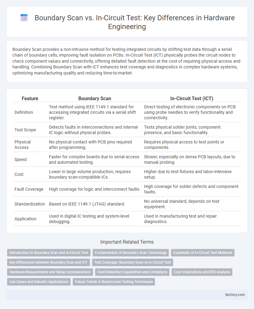Boundary Scan vs. In-Circuit Test: Key Differences in Hardware Engineering
