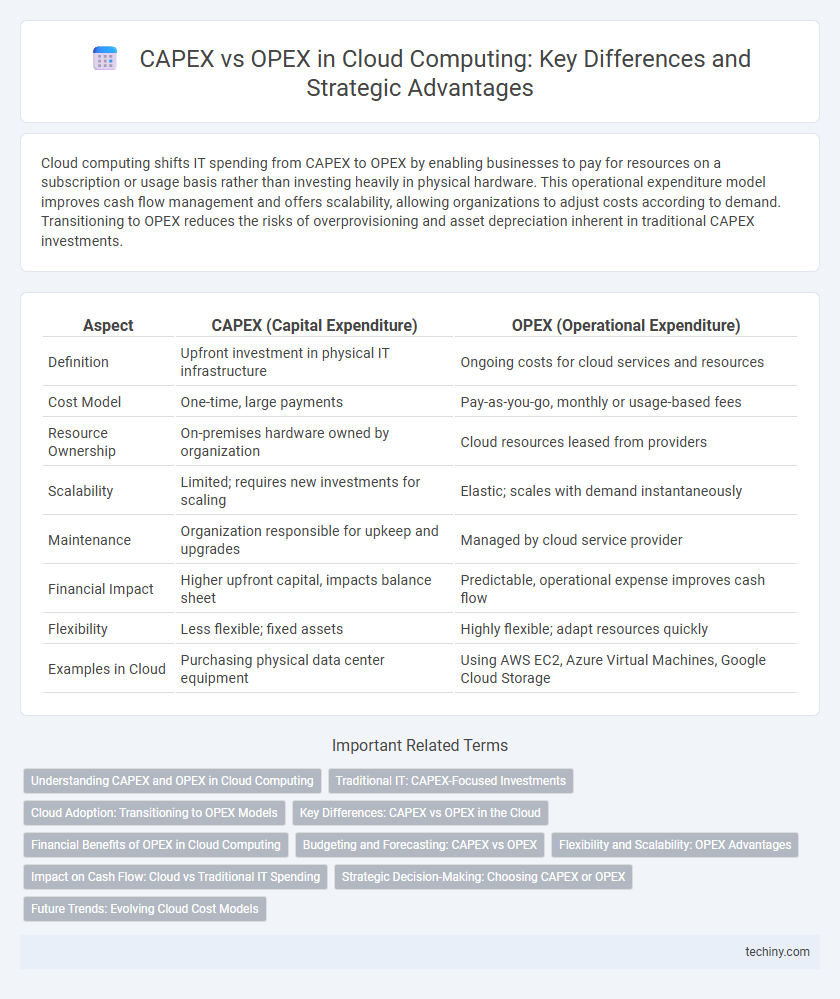CAPEX vs OPEX in Cloud Computing: Key Differences and Strategic Advantages