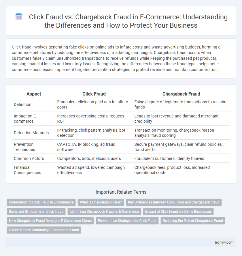 Click Fraud vs. Chargeback Fraud in E-Commerce: Understanding the Differences and How to Protect Your Business