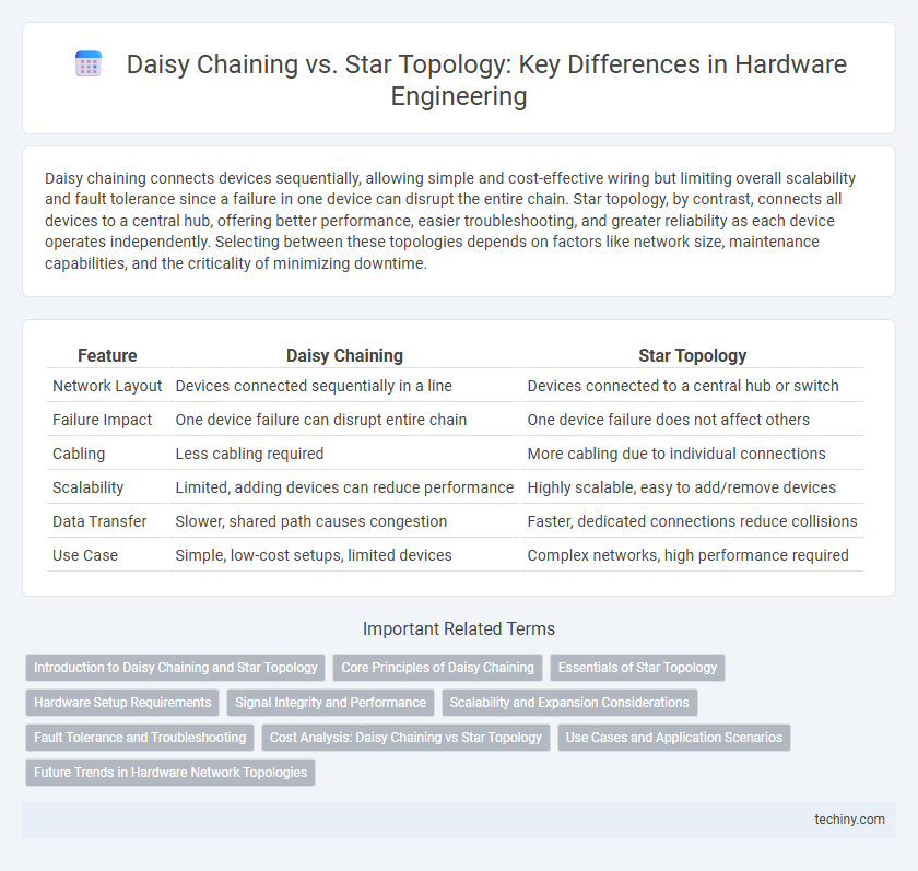 Daisy Chaining vs. Star Topology: Key Differences in Hardware Engineering