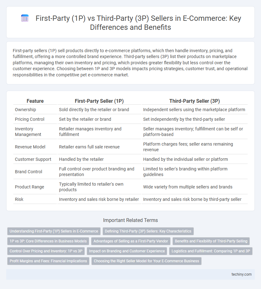 First-Party (1P) vs Third-Party (3P) Sellers in E-Commerce: Key Differences and Benefits