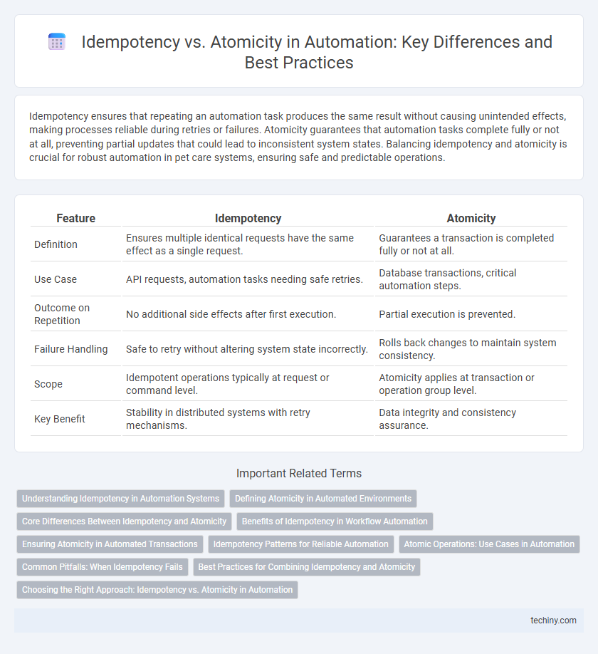 Idempotency vs. Atomicity in Automation: Key Differences and Best Practices
