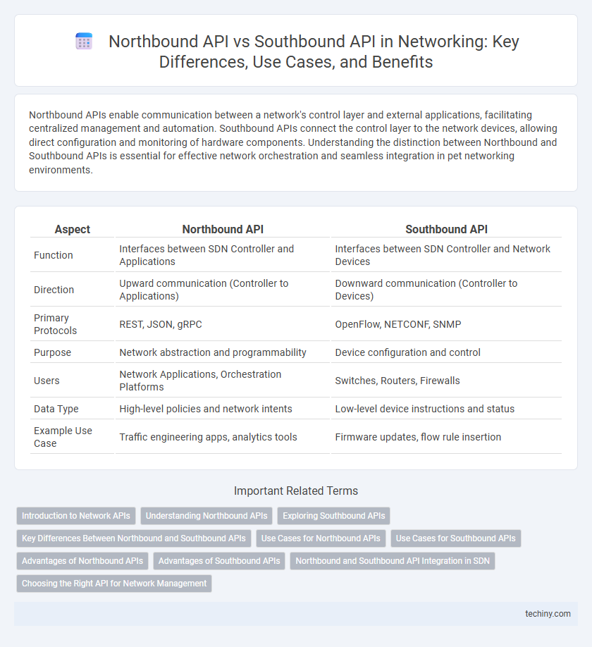Northbound API vs Southbound API in Networking: Key Differences, Use Cases, and Benefits