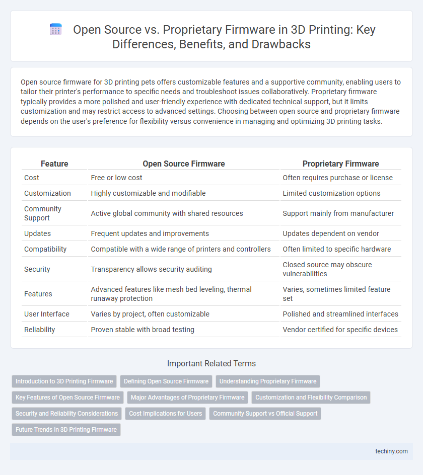 Open Source vs. Proprietary Firmware in 3D Printing: Key Differences, Benefits, and Drawbacks