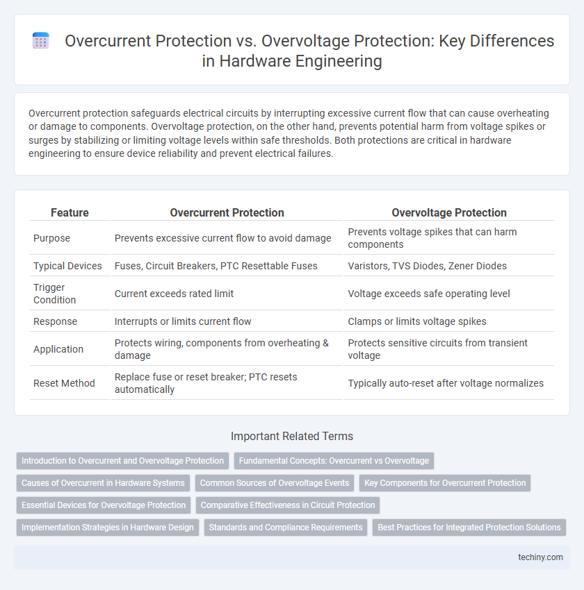 Overcurrent Protection vs. Overvoltage Protection: Key Differences in Hardware Engineering