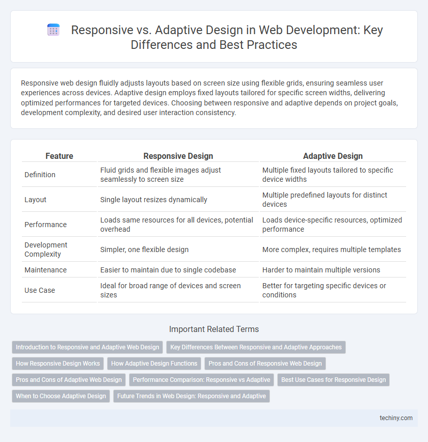 Responsive vs. Adaptive Design in Web Development: Key Differences and Best Practices