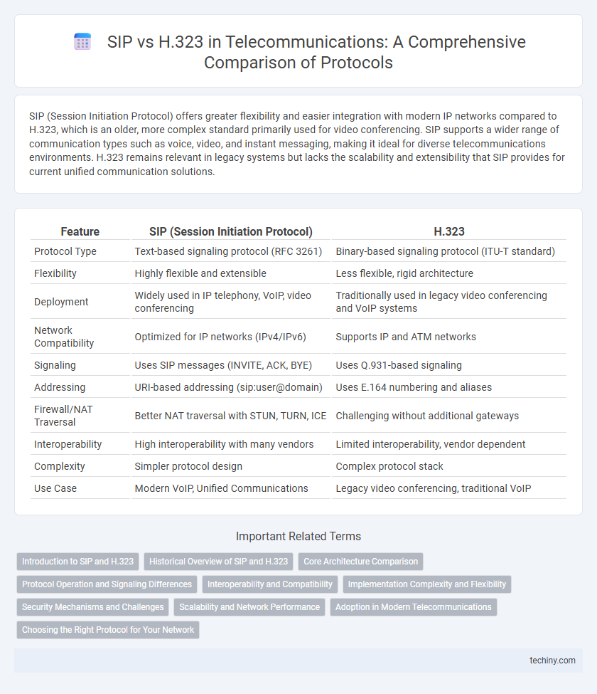 SIP vs H.323 in Telecommunications: A Comprehensive Comparison of Protocols
