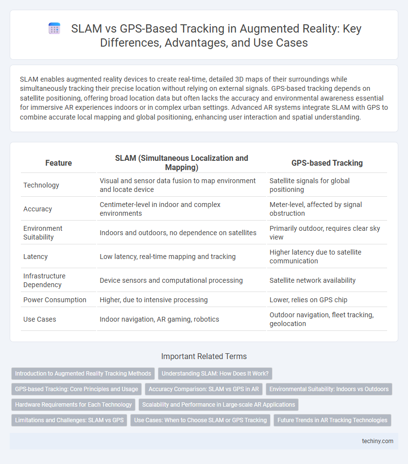 SLAM vs GPS-Based Tracking in Augmented Reality: Key Differences, Advantages, and Use Cases