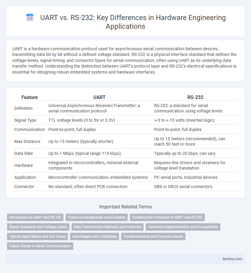 UART vs. RS-232: Key Differences in Hardware Engineering Applications