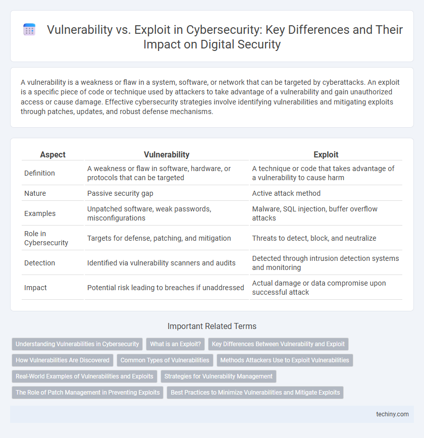 Vulnerability vs. Exploit in Cybersecurity: Key Differences and Their Impact on Digital Security