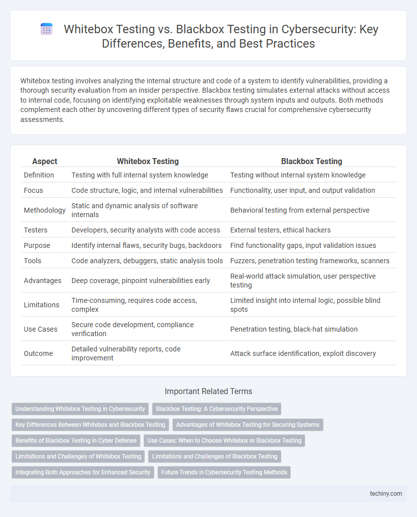 Whitebox Testing vs. Blackbox Testing in Cybersecurity: Key Differences, Benefits, and Best Practices