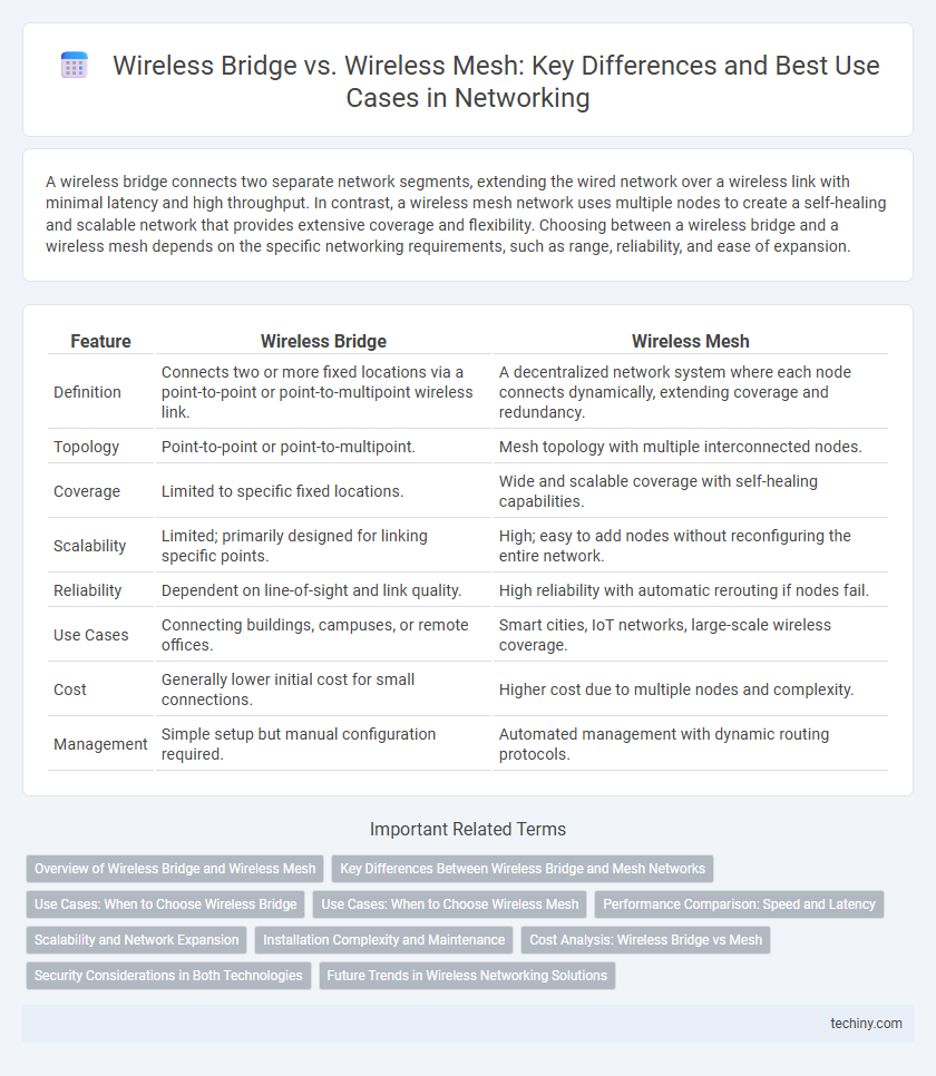 Wireless Bridge vs. Wireless Mesh: Key Differences and Best Use Cases in Networking