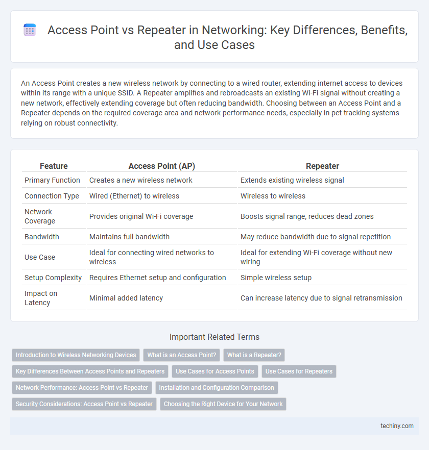 Access Point vs Repeater in Networking: Key Differences, Benefits, and Use Cases