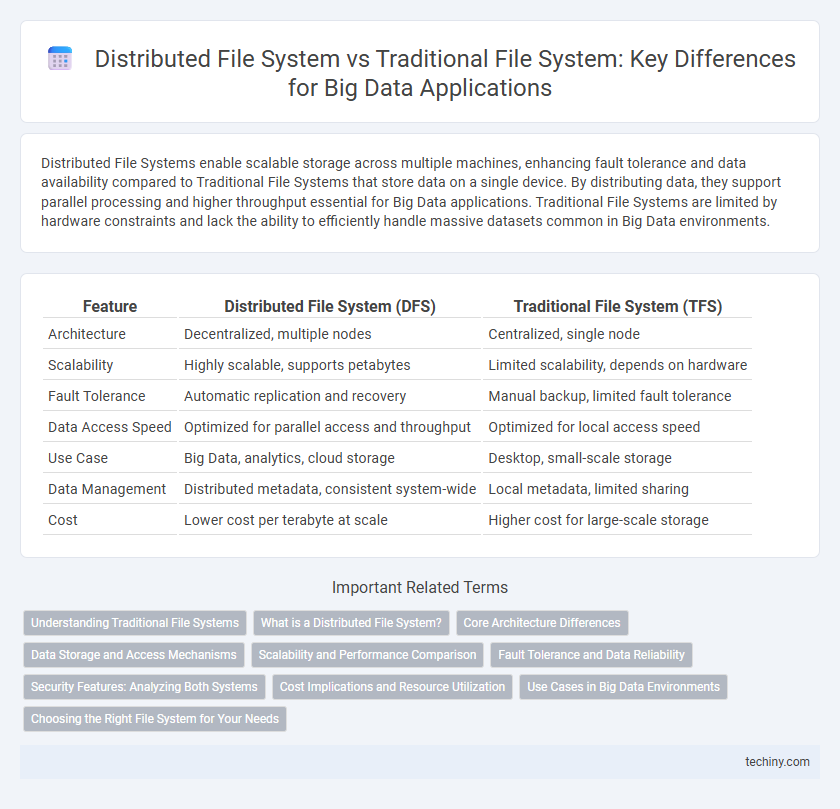 Distributed File System vs Traditional File System: Key Differences for Big Data Applications