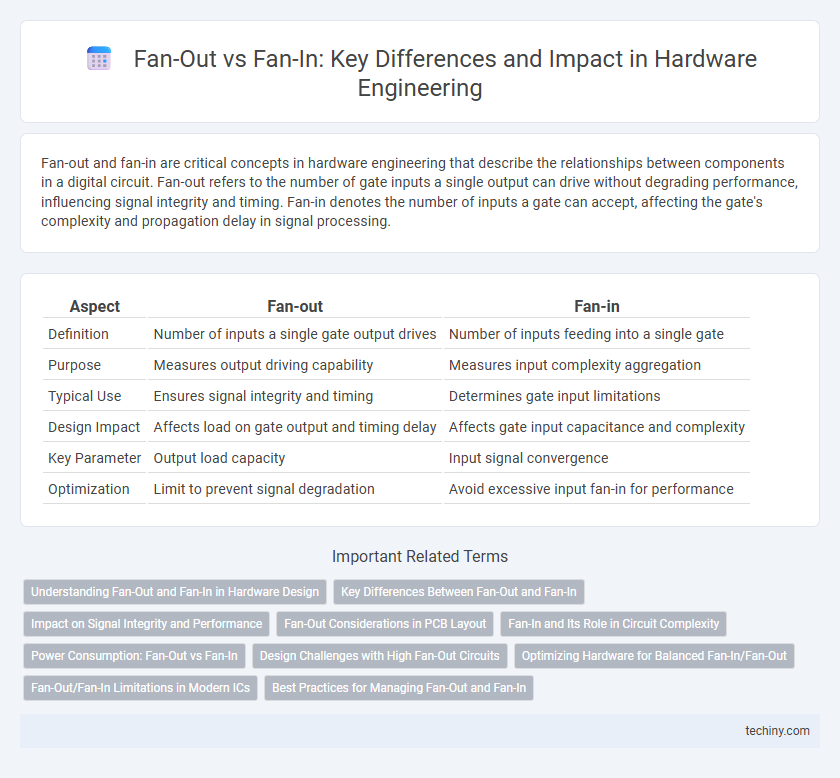 Fan-Out vs Fan-In: Key Differences and Impact in Hardware Engineering