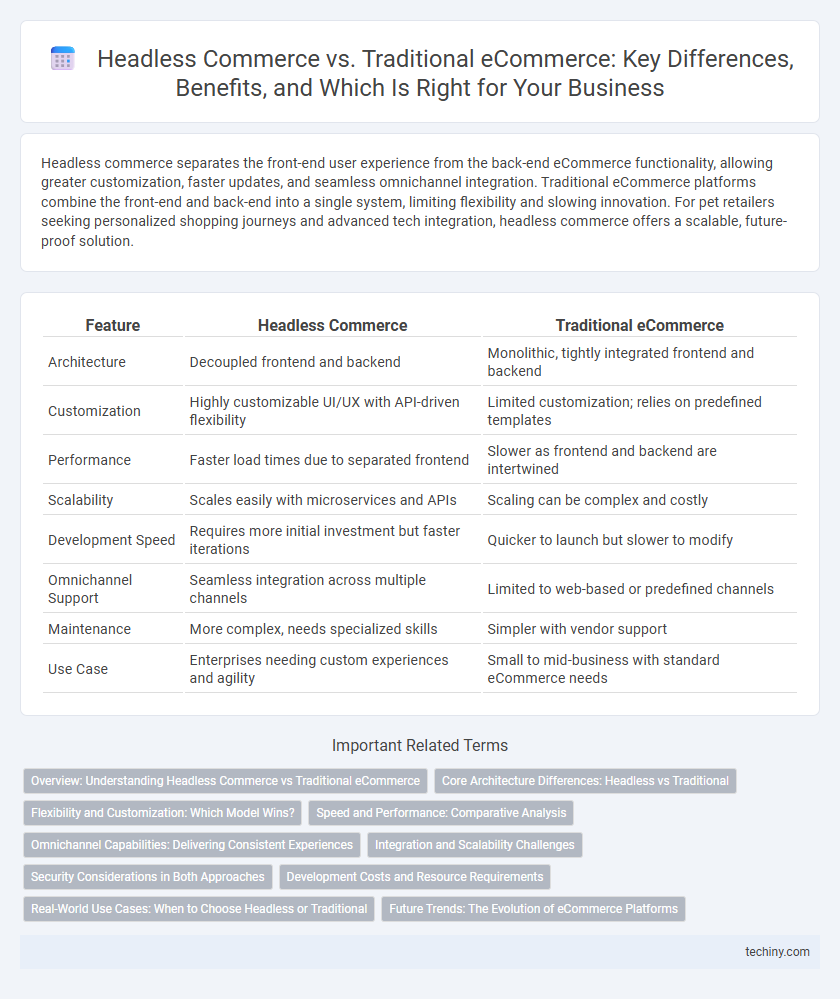 Headless Commerce vs. Traditional eCommerce: Key Differences, Benefits, and Which Is Right for Your Business