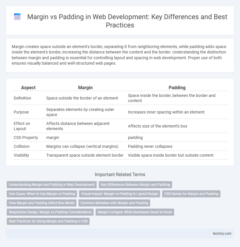 Margin vs Padding in Web Development: Key Differences and Best Practices