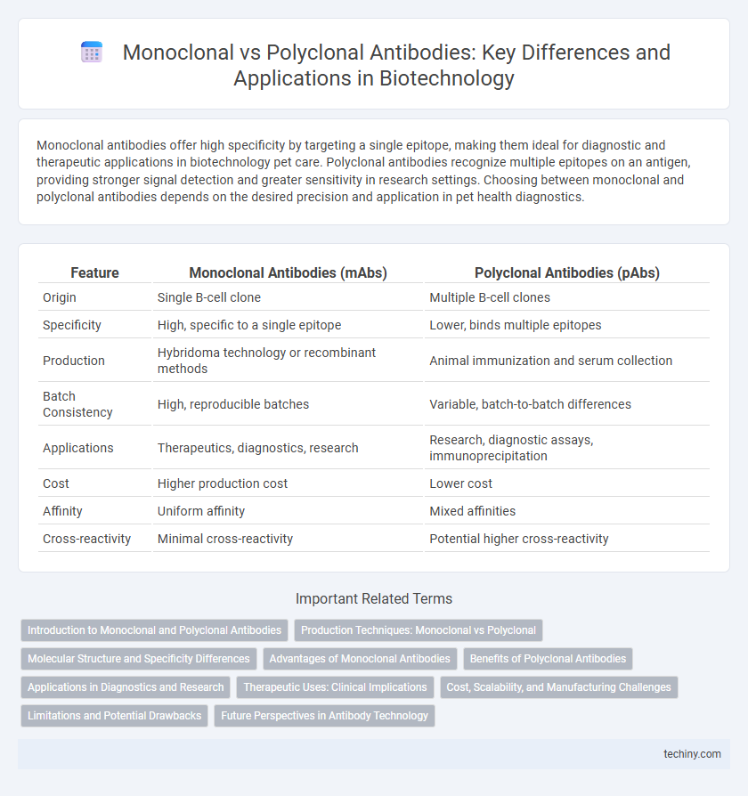 Monoclonal vs Polyclonal Antibodies: Key Differences and Applications in Biotechnology