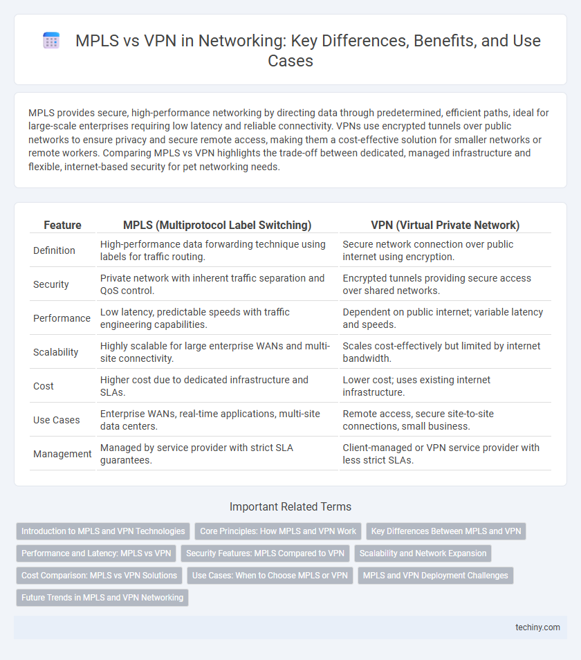 MPLS vs VPN in Networking: Key Differences, Benefits, and Use Cases