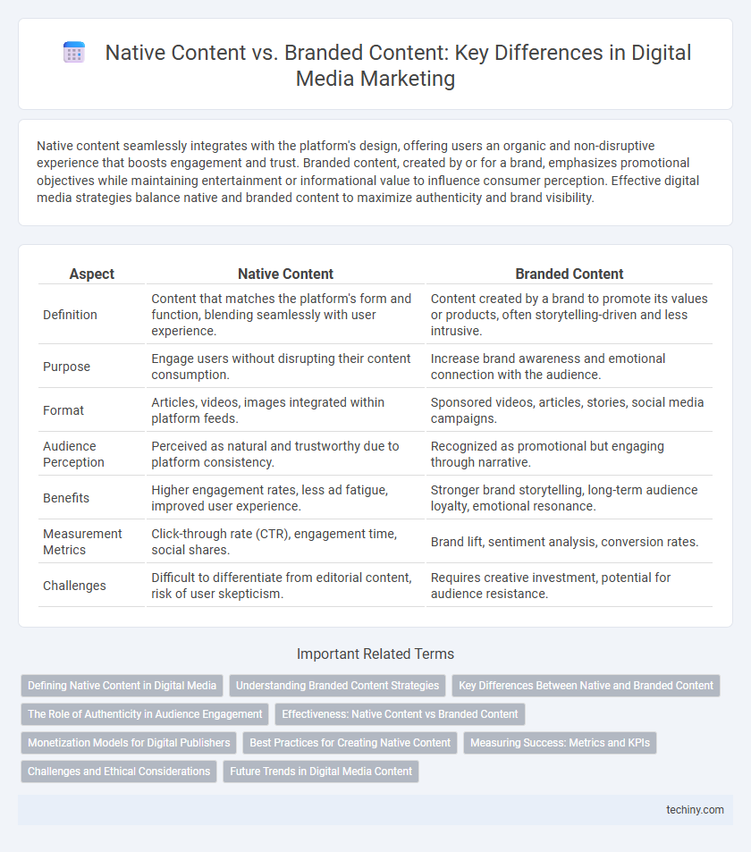 Native Content vs. Branded Content: Key Differences in Digital Media Marketing