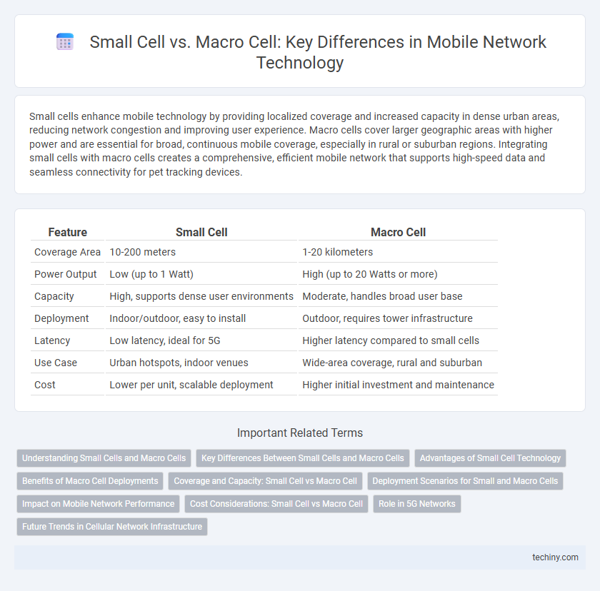 Small Cell vs. Macro Cell: Key Differences in Mobile Network Technology
