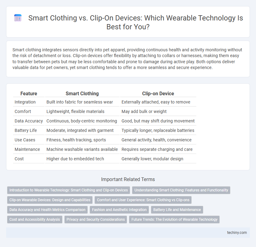 Smart Clothing vs. Clip-On Devices: Which Wearable Technology Is Best for You?