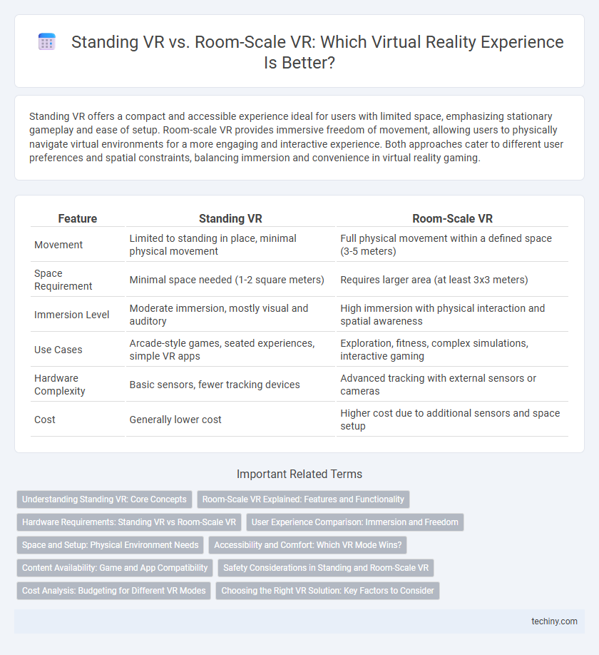 Standing VR vs. Room-Scale VR: Which Virtual Reality Experience Is Better?
