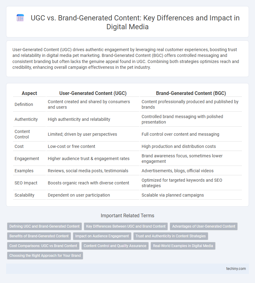 UGC vs. Brand-Generated Content: Key Differences and Impact in Digital Media