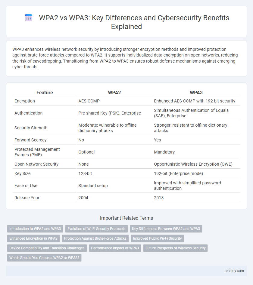 WPA2 vs WPA3: Key Differences and Cybersecurity Benefits Explained