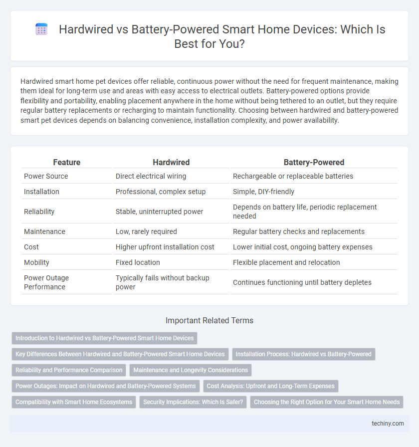 Hardwired vs Battery-Powered Smart Home Devices: Which Is Best for You?