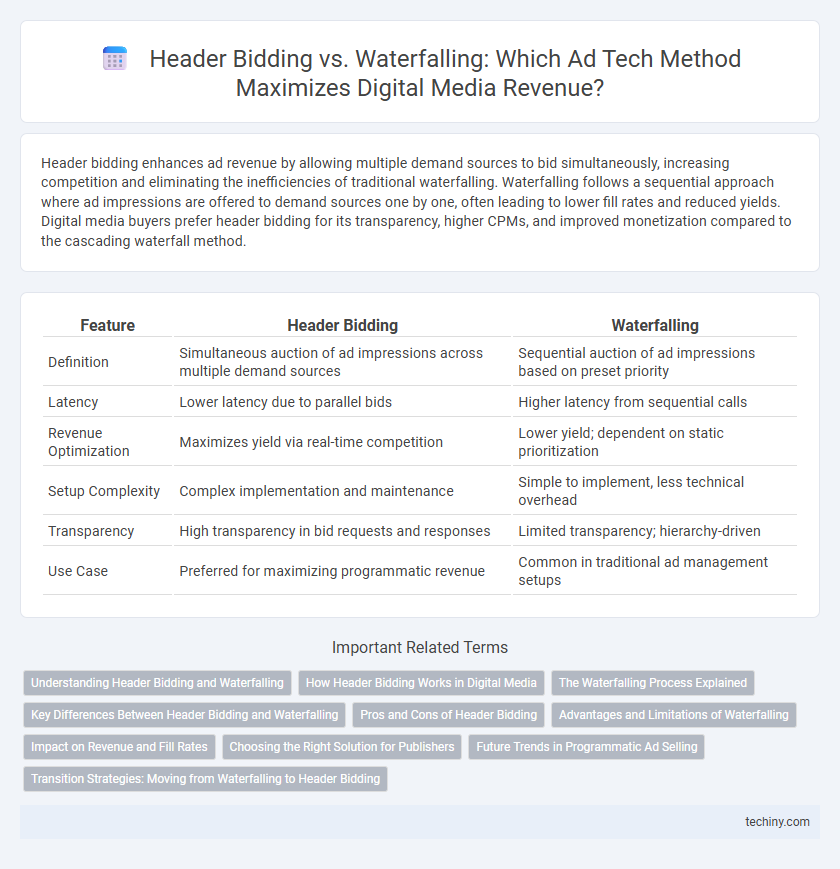 Header Bidding vs. Waterfalling: Which Ad Tech Method Maximizes Digital Media Revenue?