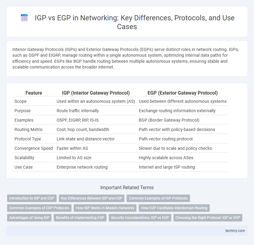 IGP vs EGP in Networking: Key Differences, Protocols, and Use Cases