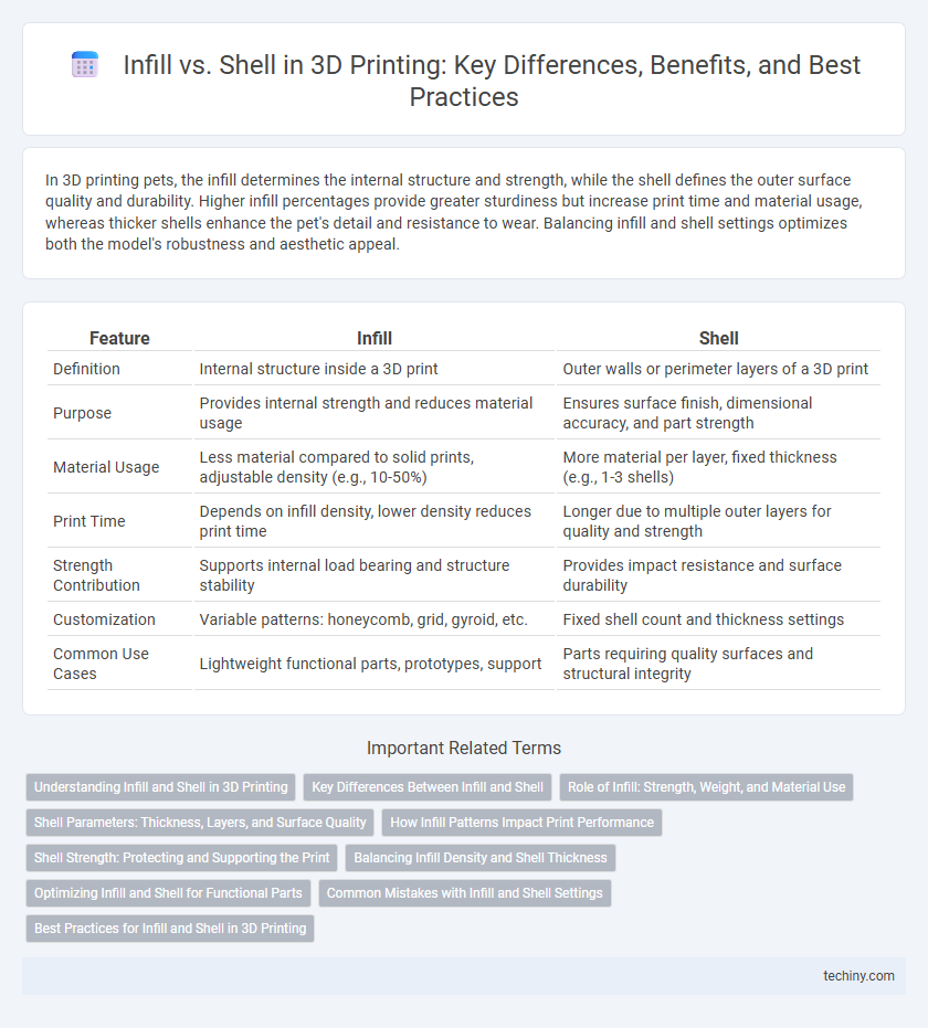 Infill vs. Shell in 3D Printing: Key Differences, Benefits, and Best Practices