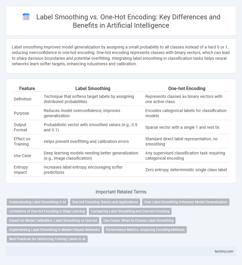 Label Smoothing vs. One-Hot Encoding: Key Differences and Benefits in Artificial Intelligence