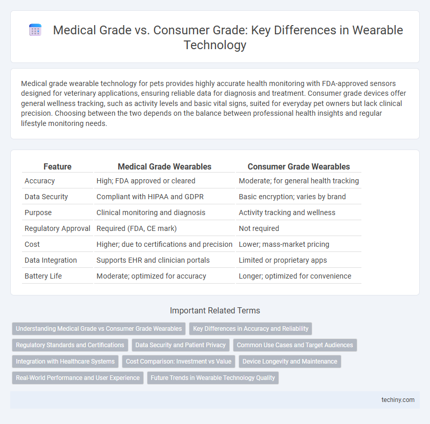 Medical Grade vs. Consumer Grade: Key Differences in Wearable Technology