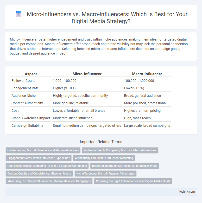 Micro-Influencers vs. Macro-Influencers: Which Is Best for Your Digital Media Strategy?