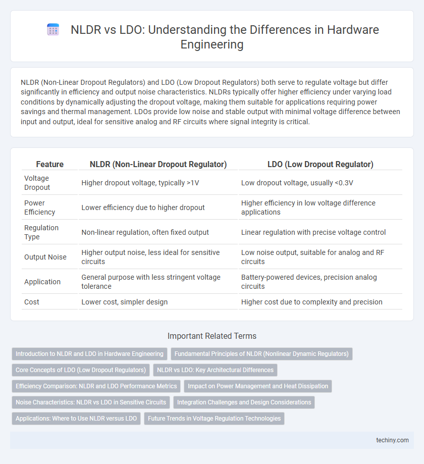 NLDR vs LDO: Understanding the Differences in Hardware Engineering