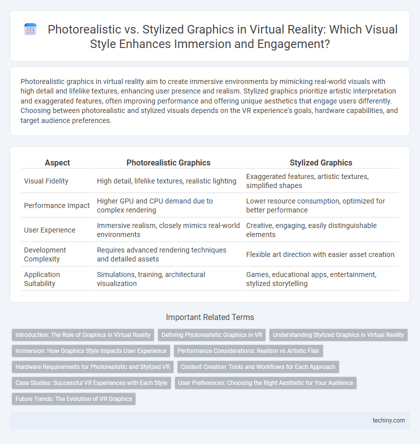 Photorealistic vs. Stylized Graphics in Virtual Reality: Which Visual Style Enhances Immersion and Engagement?