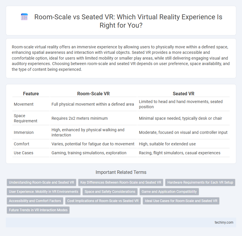Room-Scale vs Seated VR: Which Virtual Reality Experience Is Right for You?