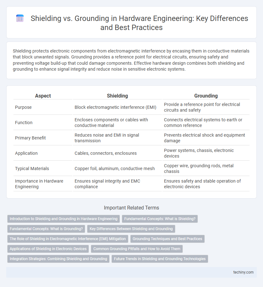 Shielding vs. Grounding in Hardware Engineering: Key Differences and Best Practices