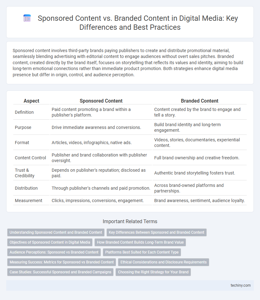 Sponsored Content vs. Branded Content in Digital Media: Key Differences and Best Practices