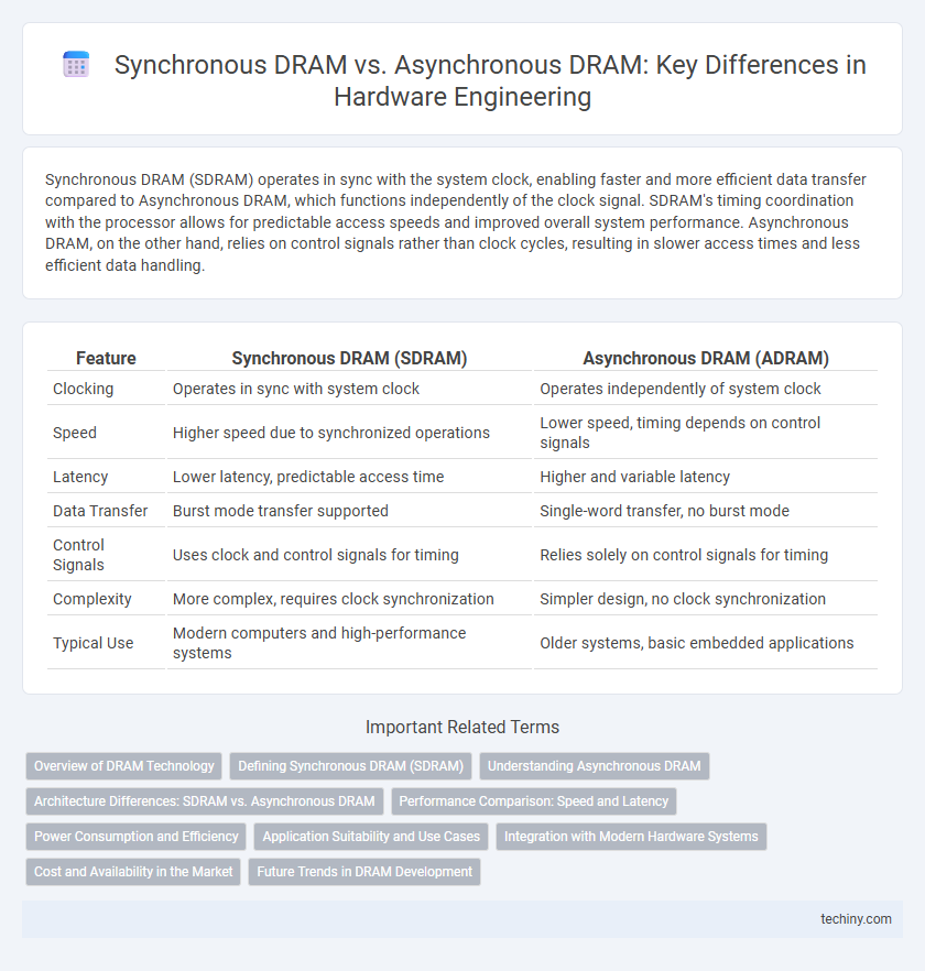 Synchronous DRAM vs. Asynchronous DRAM: Key Differences in Hardware Engineering