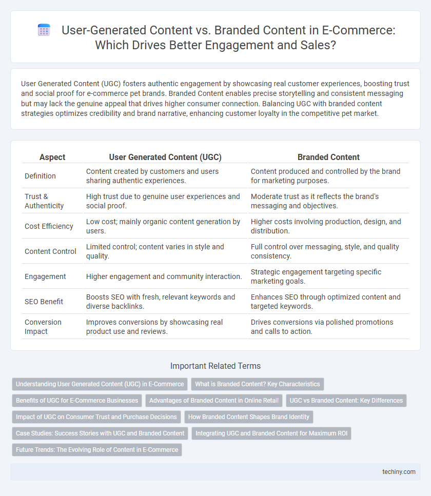 User-Generated Content vs. Branded Content in E-Commerce: Which Drives Better Engagement and Sales?
