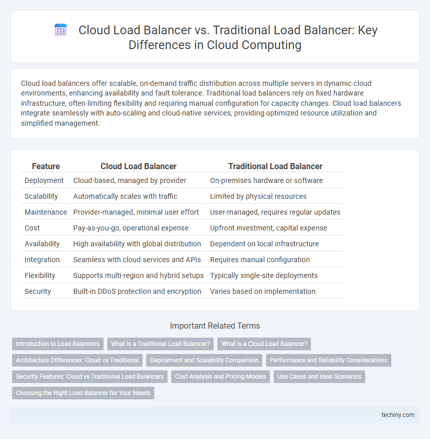 Cloud Load Balancer vs. Traditional Load Balancer: Key Differences in Cloud Computing