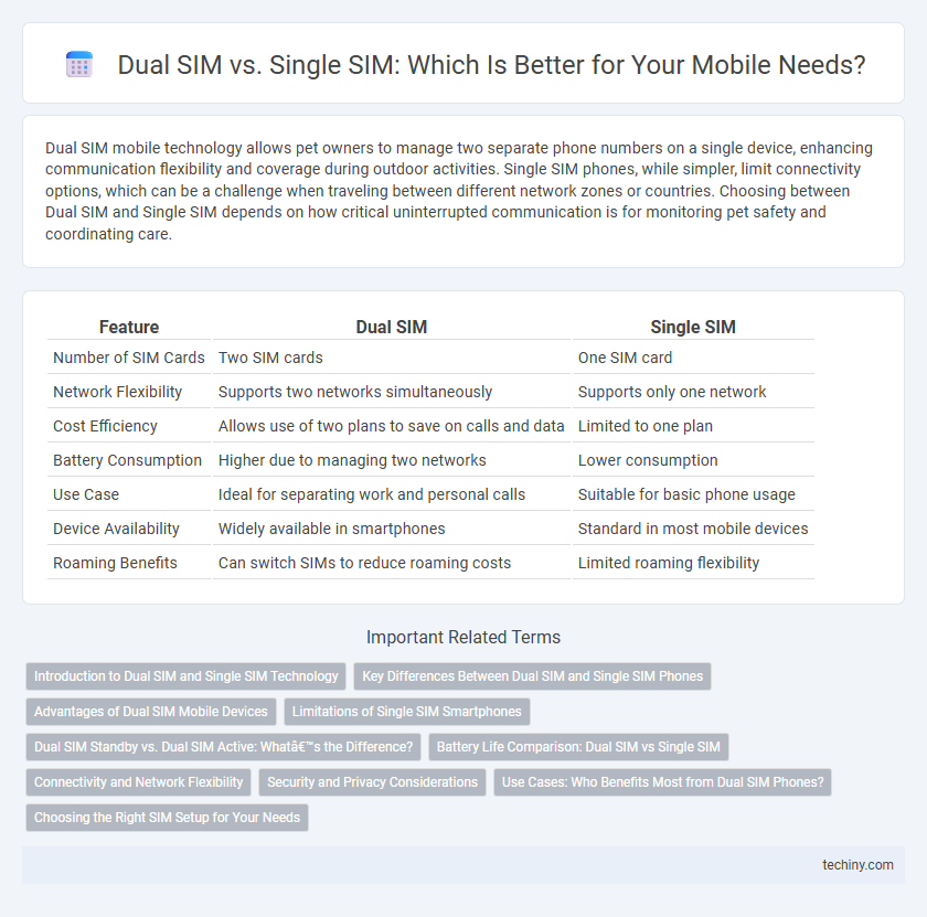 Dual SIM vs. Single SIM: Which Is Better for Your Mobile Needs?