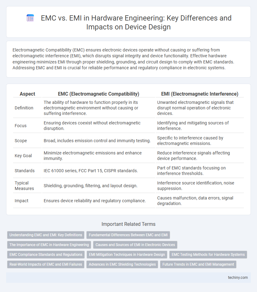 EMC vs. EMI in Hardware Engineering: Key Differences and Impacts on Device Design