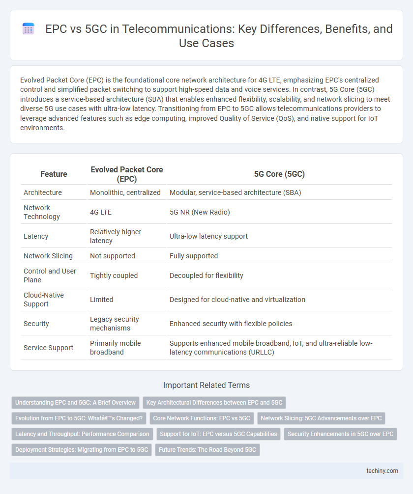 EPC vs 5GC in Telecommunications: Key Differences, Benefits, and Use Cases