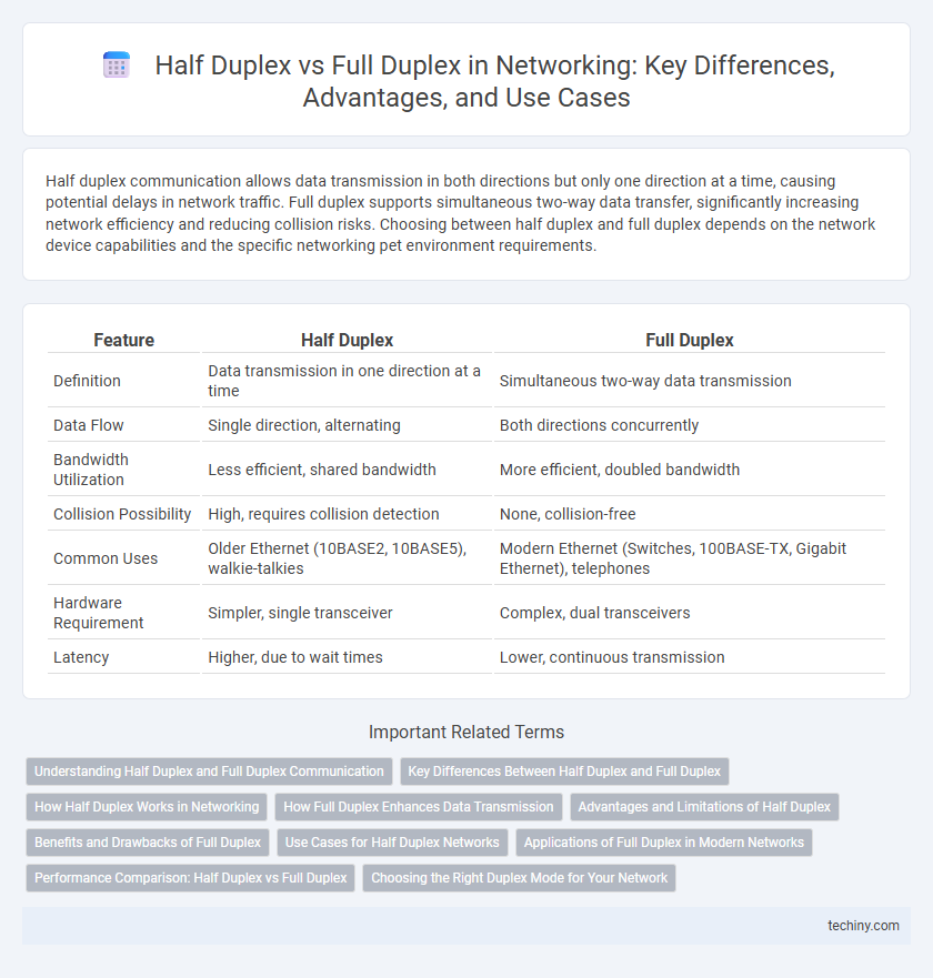 Half Duplex vs Full Duplex in Networking: Key Differences, Advantages, and Use Cases